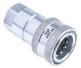 Hydraulic Quick Coupling Socket, Steel, 250bar, 125°C, G1/2"